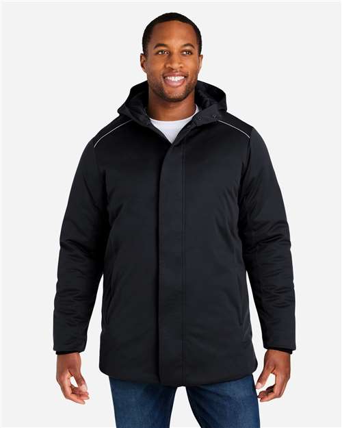 Core365 Unisex Techno Lite Flat-Fill Insulated Jacket - CE715 Black