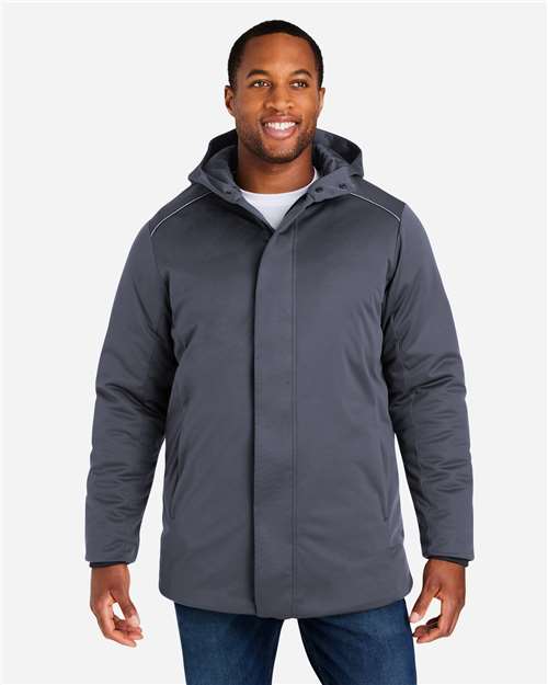 Core365 Unisex Techno Lite Flat-Fill Insulated Jacket - CE715 Carbon