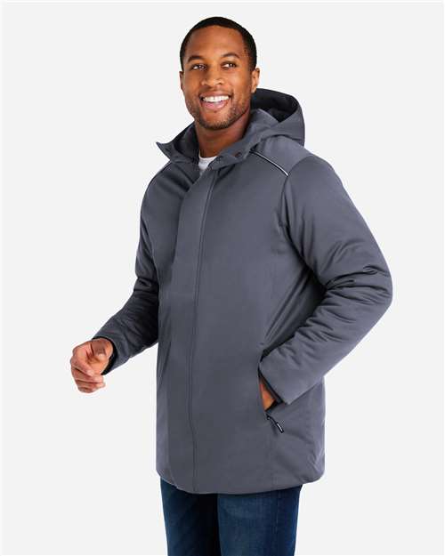Core365 Unisex Techno Lite Flat-Fill Insulated Jacket - CE715 Carbon
