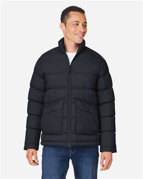 Core365 Men's Inspire Puffer Jacket - CE720 Black