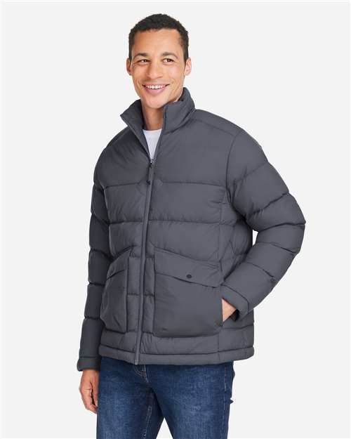 Core365 Men's Inspire Puffer Jacket - CE720 Carbon