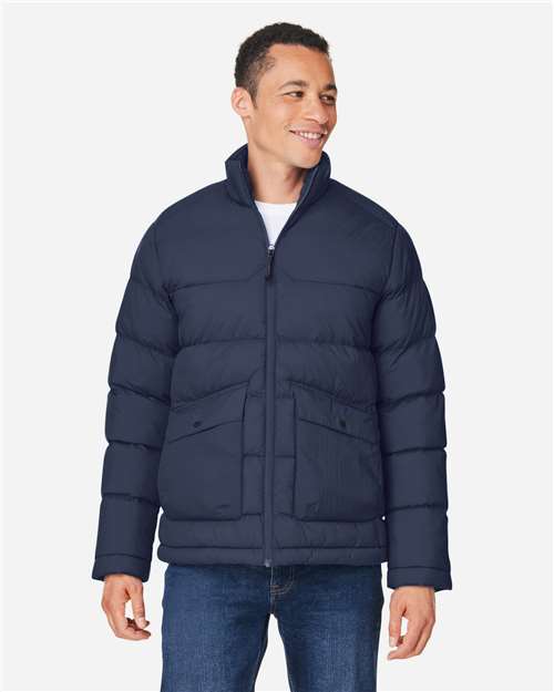Core365 Men's Inspire Puffer Jacket - CE720 Classic Navy
