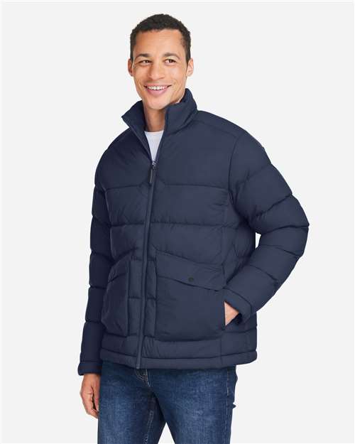 Core365 Men's Inspire Puffer Jacket - CE720 Classic Navy