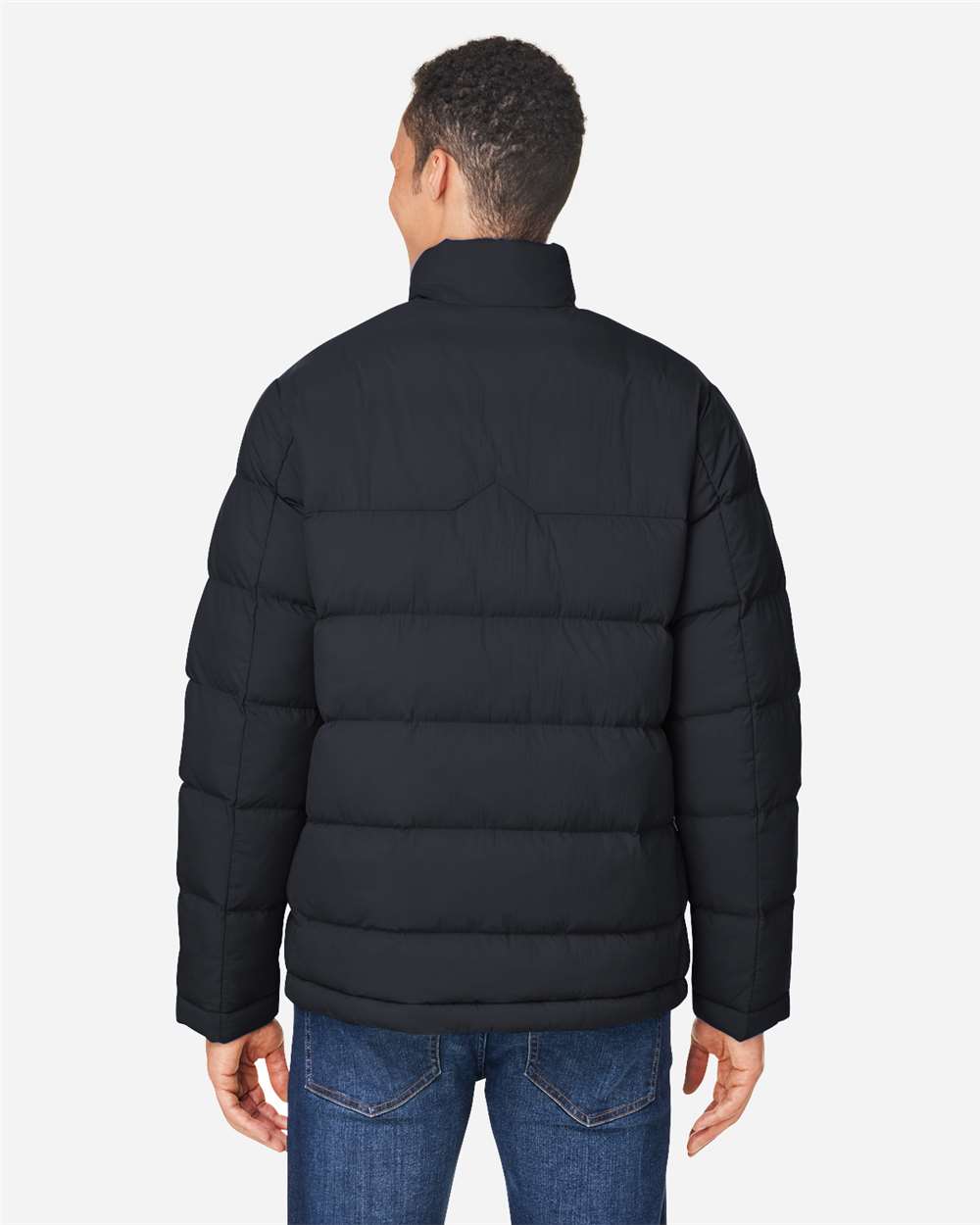 Core365 Men's Inspire Puffer Jacket - CE720 Black