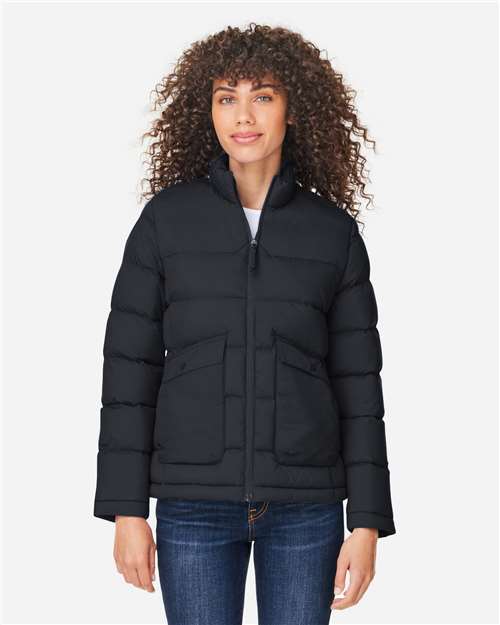 Core365 Women's Inspire Puffer Jacket - CE720W Black