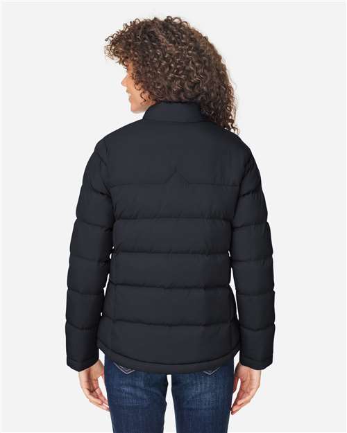 Core365 Women's Inspire Puffer Jacket - CE720W Black