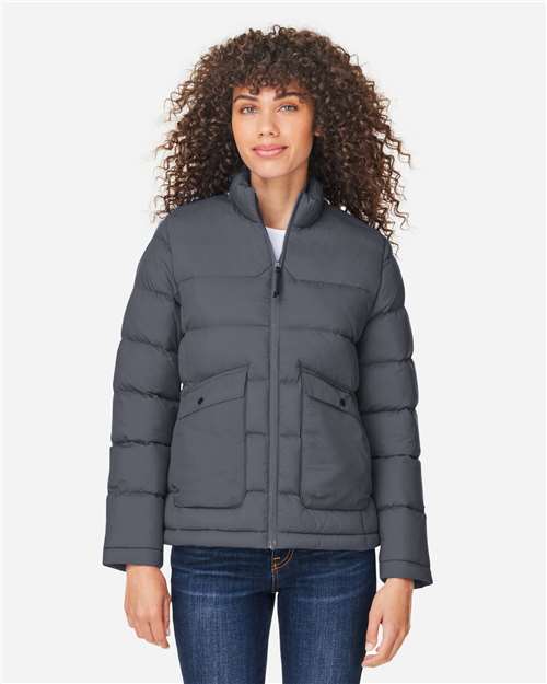 Core365 Women's Inspire Puffer Jacket - CE720W Carbon