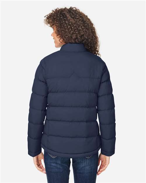 Core365 Women's Inspire Puffer Jacket - CE720W Classic Navy