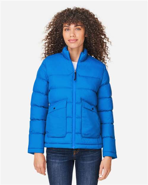 Core365 Women's Inspire Puffer Jacket - CE720W True Royal