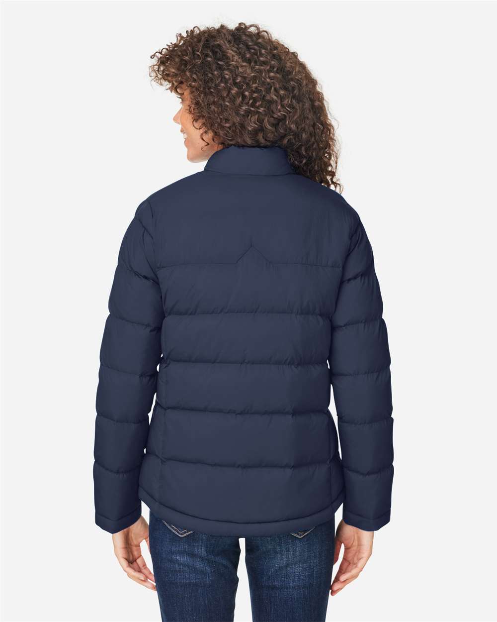 Core365 Women's Inspire Puffer Jacket - CE720W Classic Navy