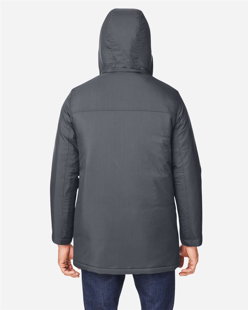 Core365 Men's Inspire 3-in-1 Jacket with Insulated Liner - CE725 Carbon- Black