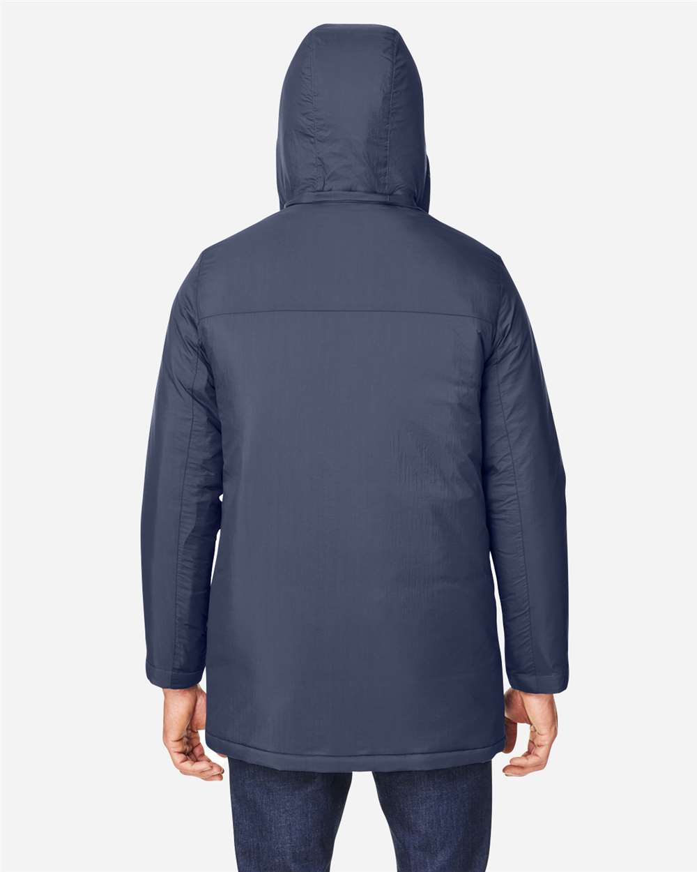 Core365 Men's Inspire 3-in-1 Jacket with Insulated Liner - CE725 Classic Navy- True Royal