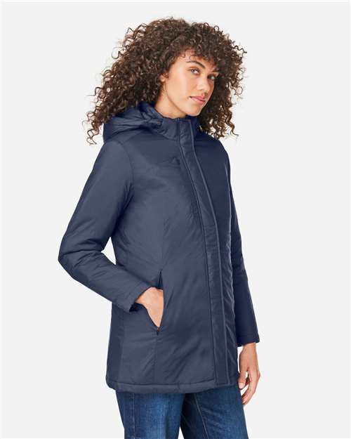 Core365 Women's Inspire 3-in-1 Jacket with Insulated Liner - CE725W Classic Navy- True Royal