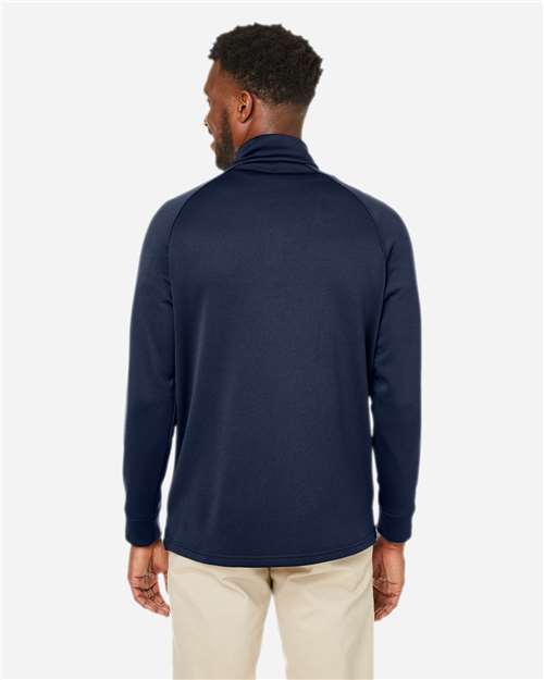 Core365 Unisex Fusion ChromaSoft™ Fleece Quarter-Zip Pullover - CE801 Classic Navy