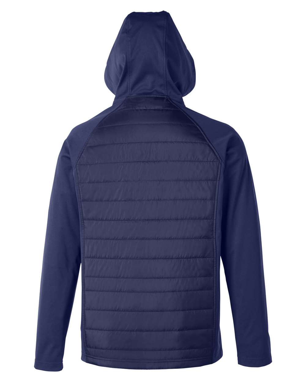 Core365 Unisex Techno Lite Hybrid Hooded Jacket - CE808 Classic Navy