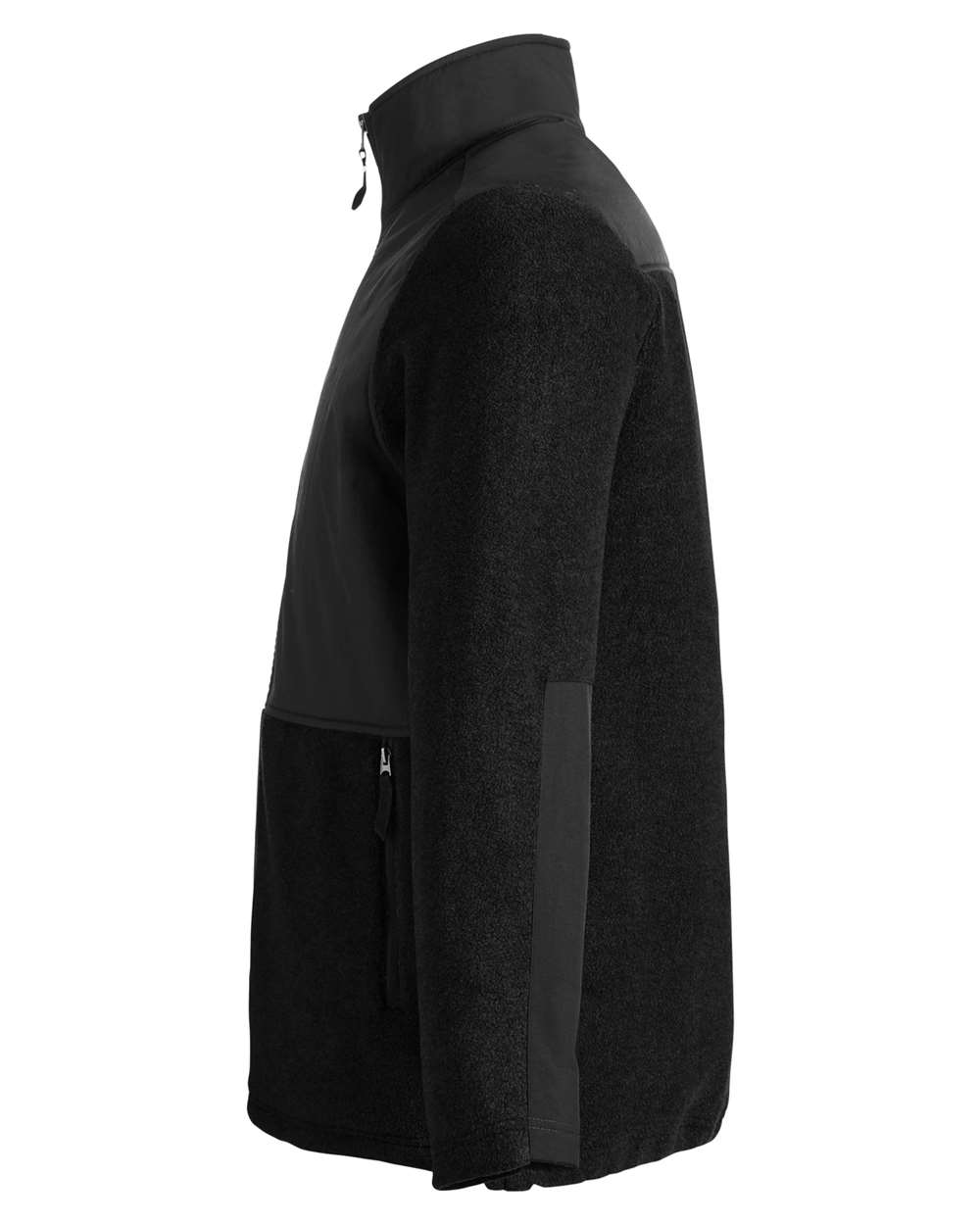 Core365 Men's Journey Summit Hybrid Full-Zip - CE890 Black- Black