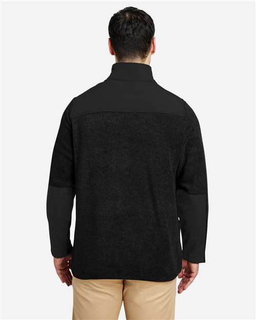 Core365 Men's Journey Summit Hybrid Full-Zip - CE890 Black- Black