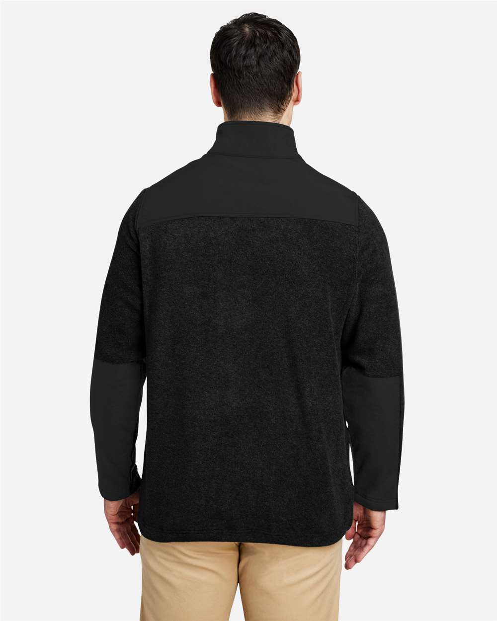 Core365 Men's Journey Summit Hybrid Full-Zip - CE890 Black- Black