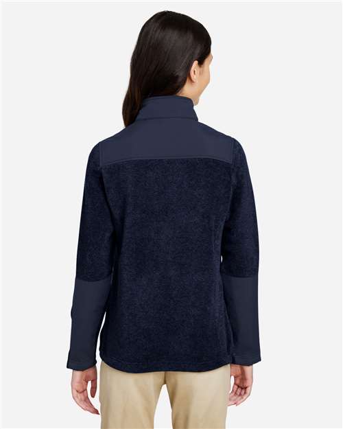 Core365 Women's Journey Summit Hybrid Full-Zip - CE890W Classic Navy- Classic Navy