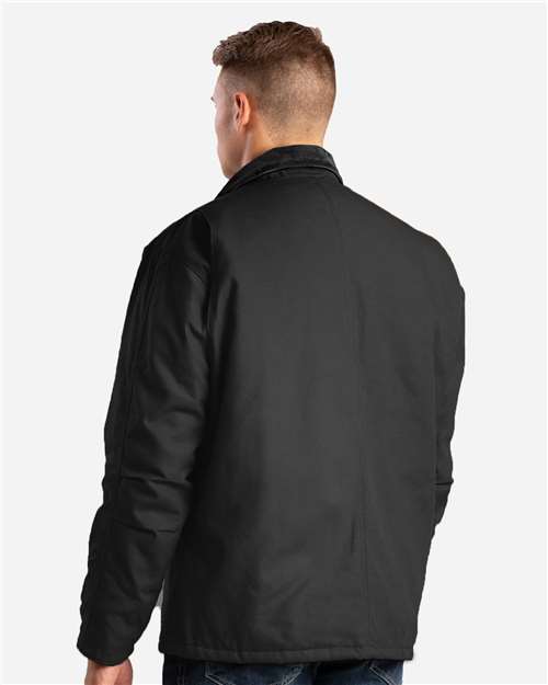 Berne Apparel Men's Heritage Chore Coat - CH416 Black