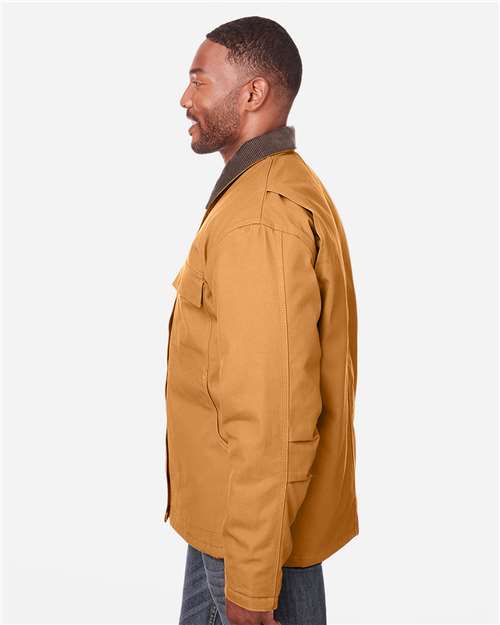 Berne Apparel Men's Heritage Chore Coat - CH416 Brown Duck