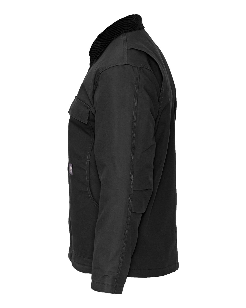 Berne Apparel Men's Heritage Chore Coat - CH416 Black