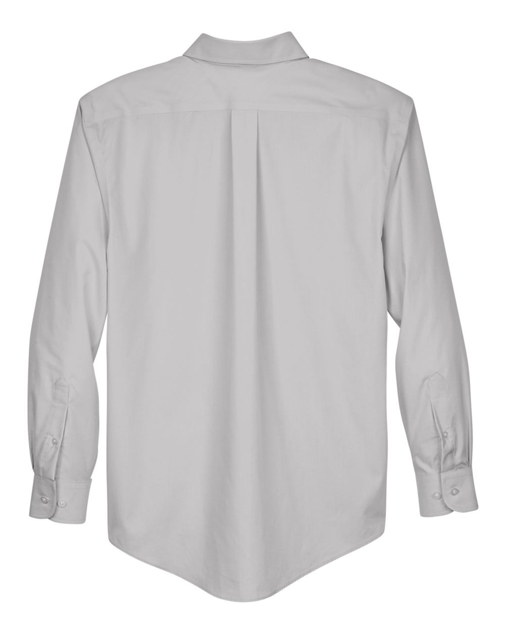 Devon & Jones Men's Crown Collection® Broadcloth Woven Dress Shirt - D620 Silver