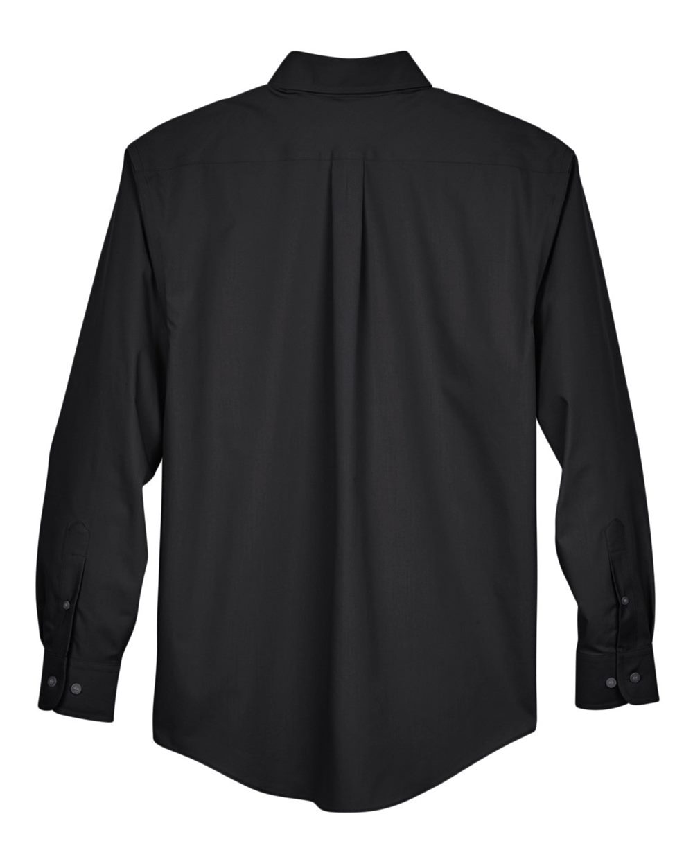 Devon & Jones Men's Crown Collection® Broadcloth Woven Dress Shirt - D620 Black