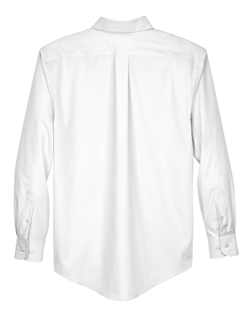 Devon & Jones Men's Tall Crown Collection® Broadcloth Woven Dress Shirt - D620T White