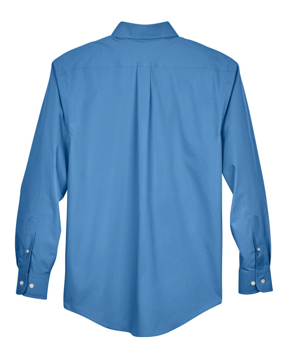 Devon & Jones Men's Tall Crown Collection® Broadcloth Woven Dress Shirt - D620T French Blue