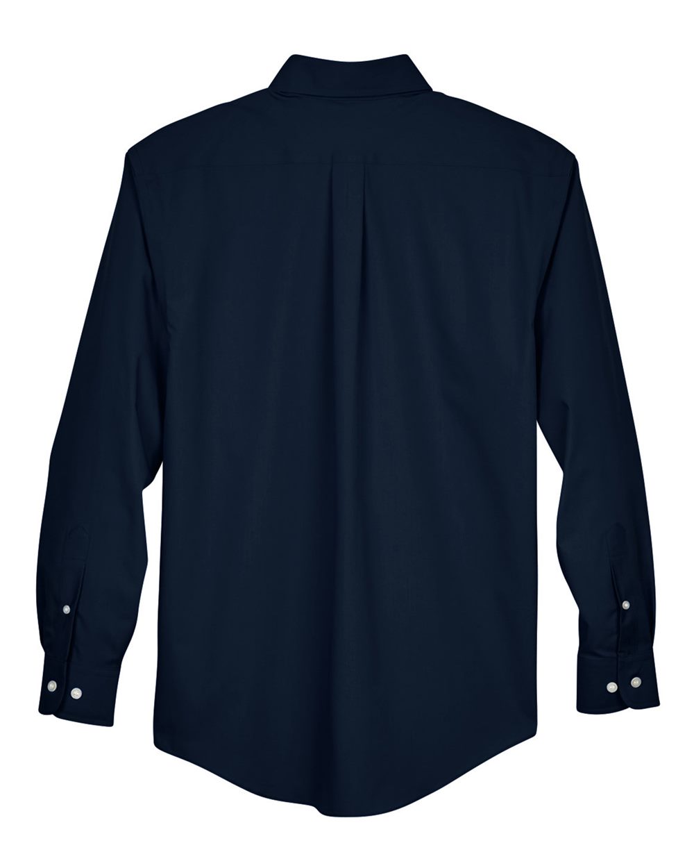 Devon & Jones Men's Tall Crown Collection® Broadcloth Woven Dress Shirt - D620T Navy