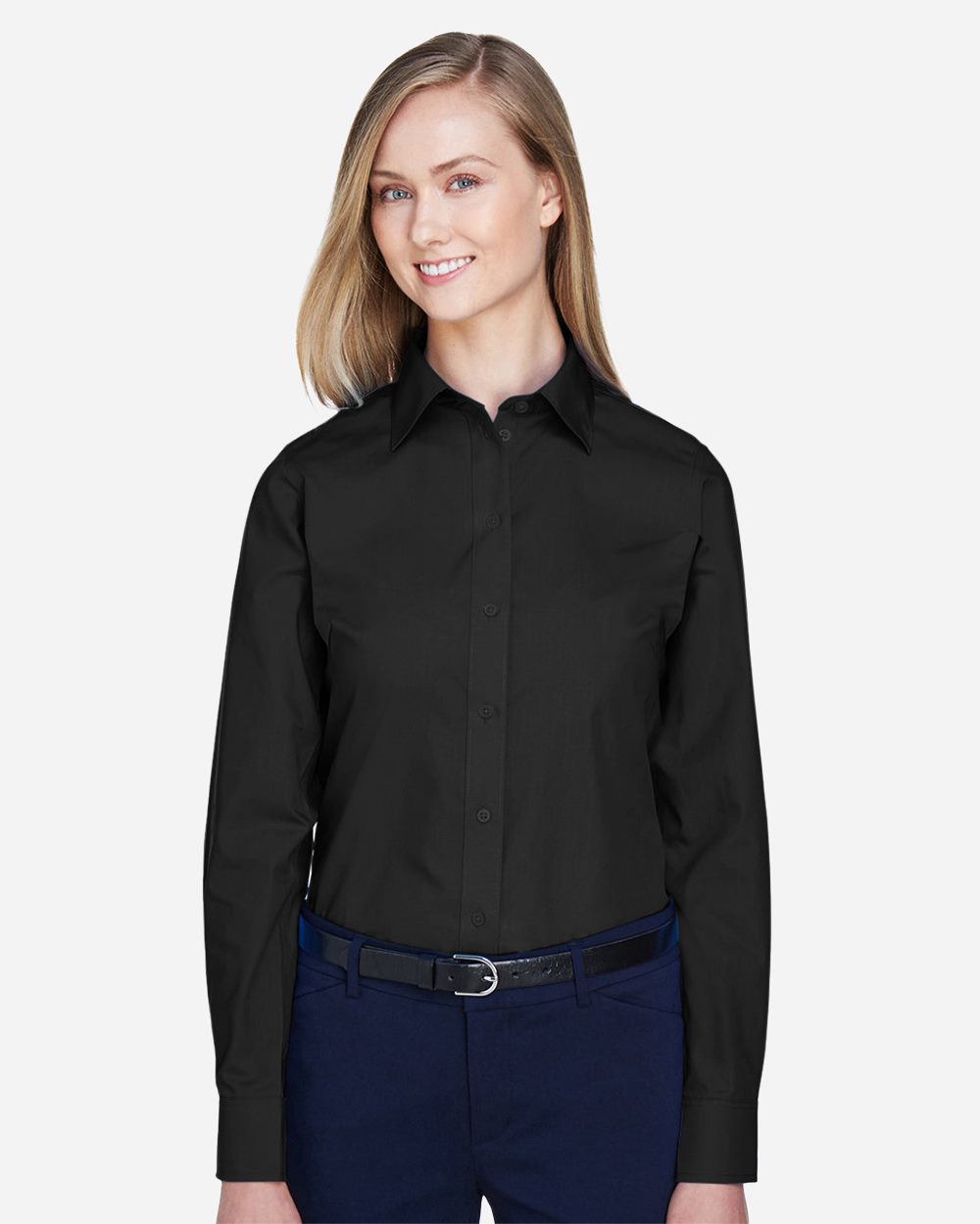 Core365 Women's Crown Collection® Broadcloth Woven Dress Shirt - D620W