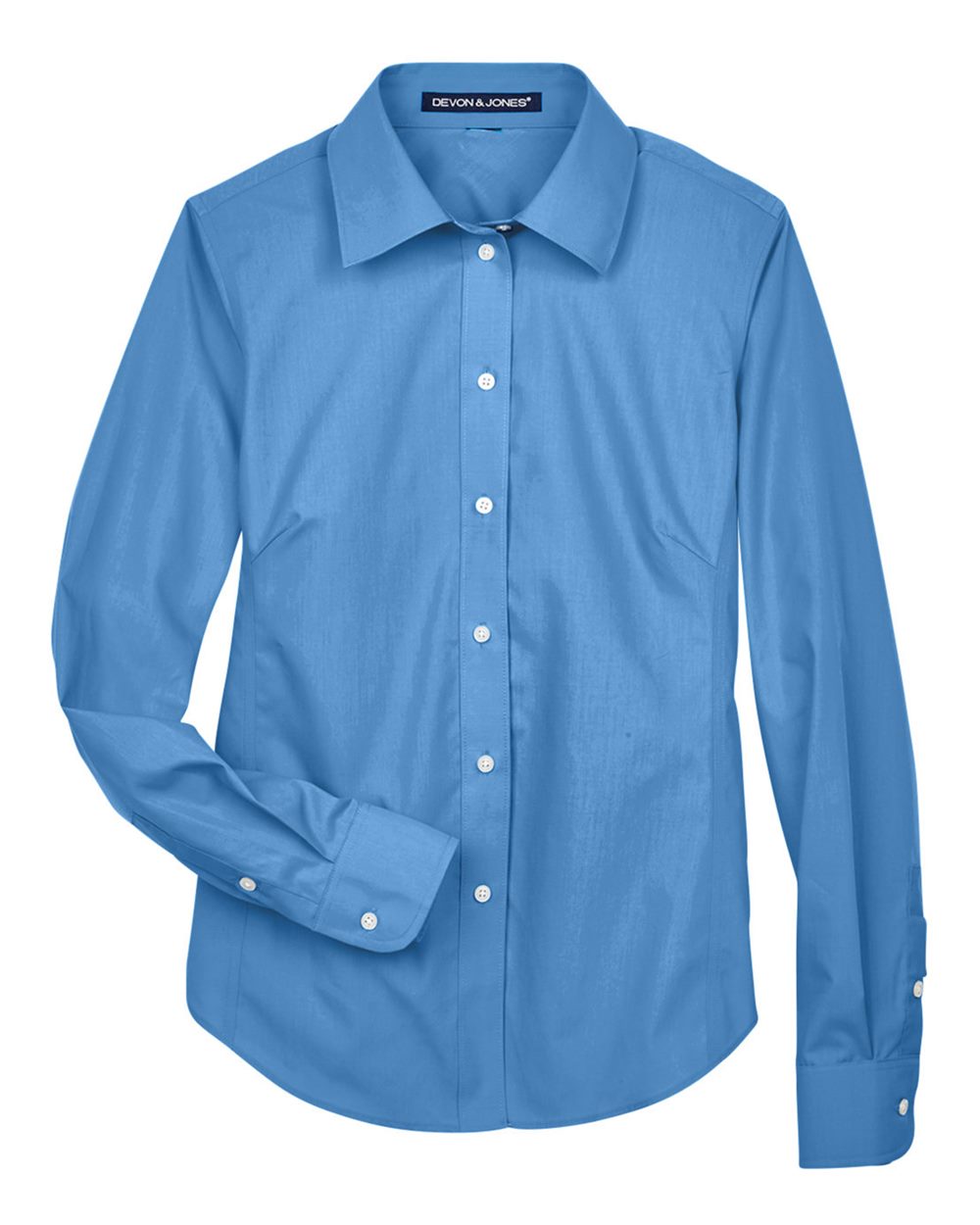 Devon & Jones Women's Crown Collection® Broadcloth Woven Dress Shirt - D620W French Blue