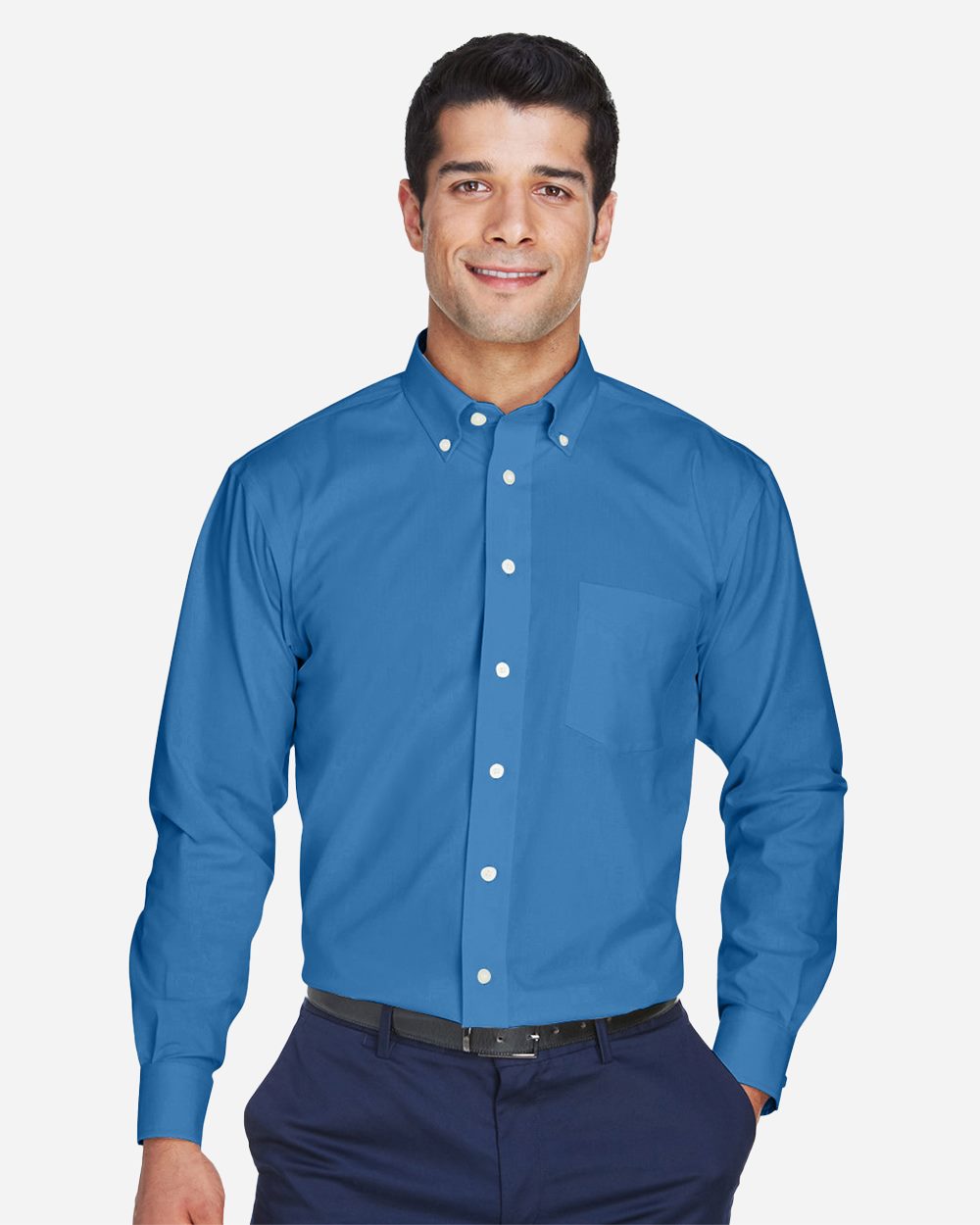Devon & Jones Men's Crown Collection® Oxford Woven Dress Shirt - D630