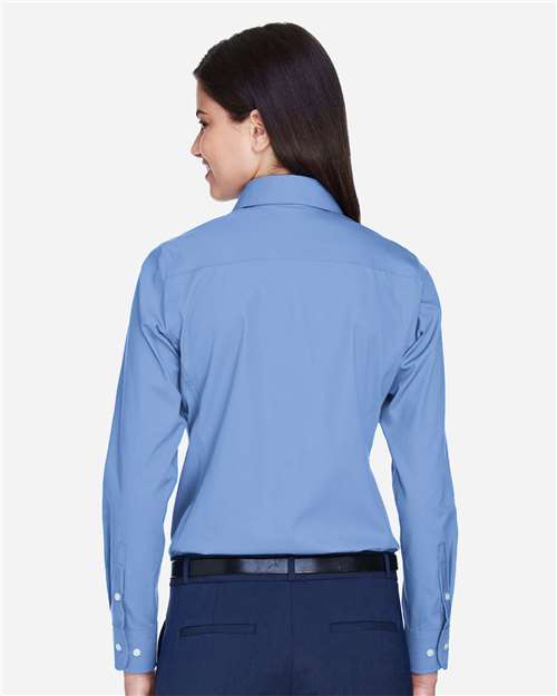 Devon & Jones Women's Crown Collection® Oxford Woven Dress Shirt - D630W Light Blue