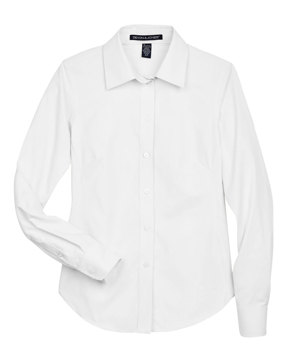Devon & Jones Women's Crown Collection® Oxford Woven Dress Shirt - D630W White
