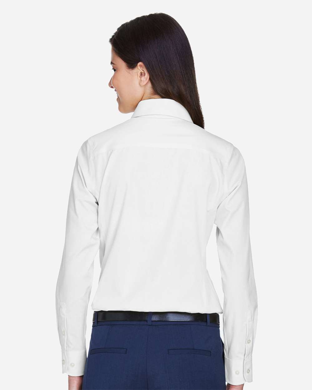 Devon & Jones Women's Crown Collection® Oxford Woven Dress Shirt - D630W White