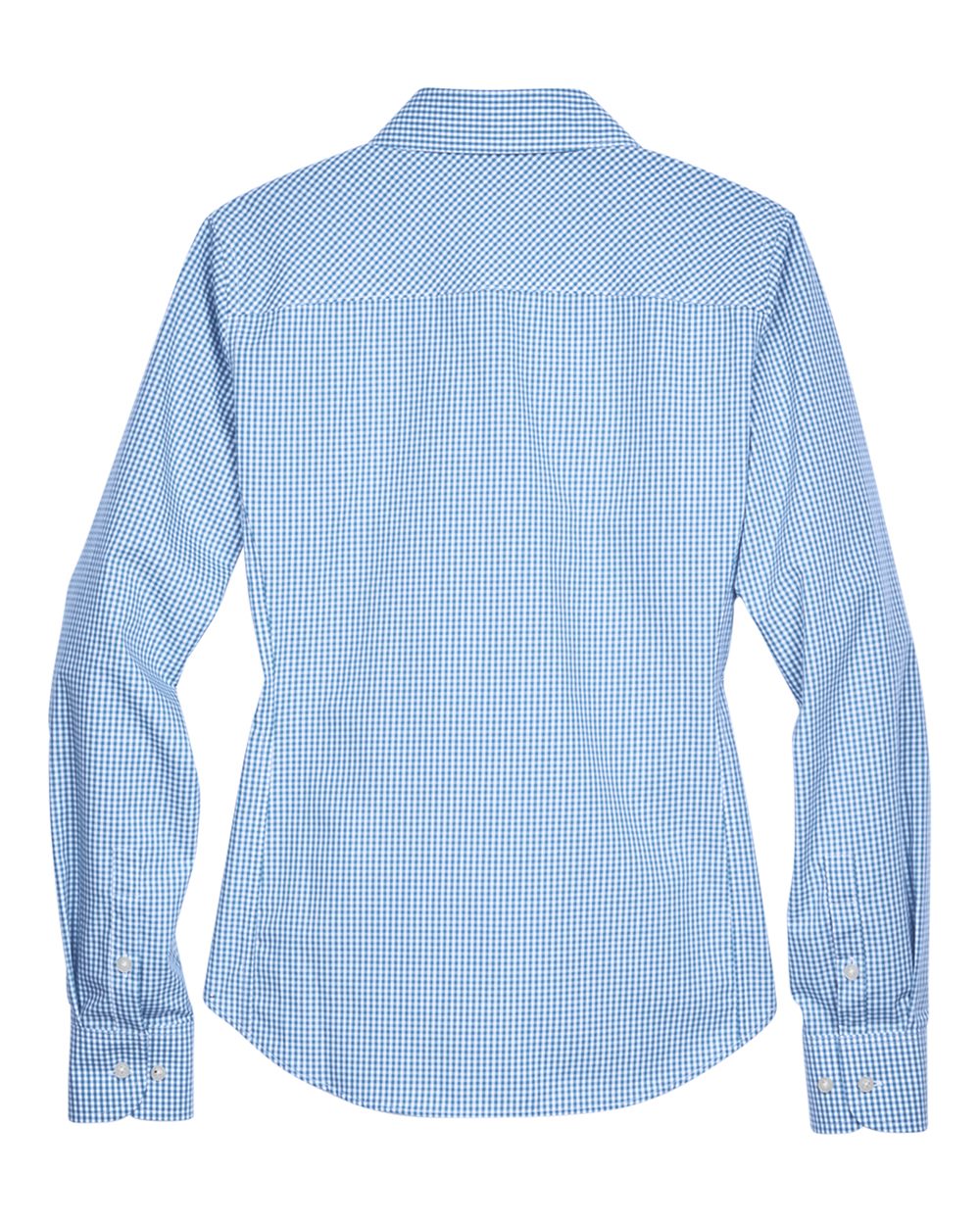 Devon & Jones Women's Crown Collection® Gingham Check Woven Dress Shirt - D640W French Blue