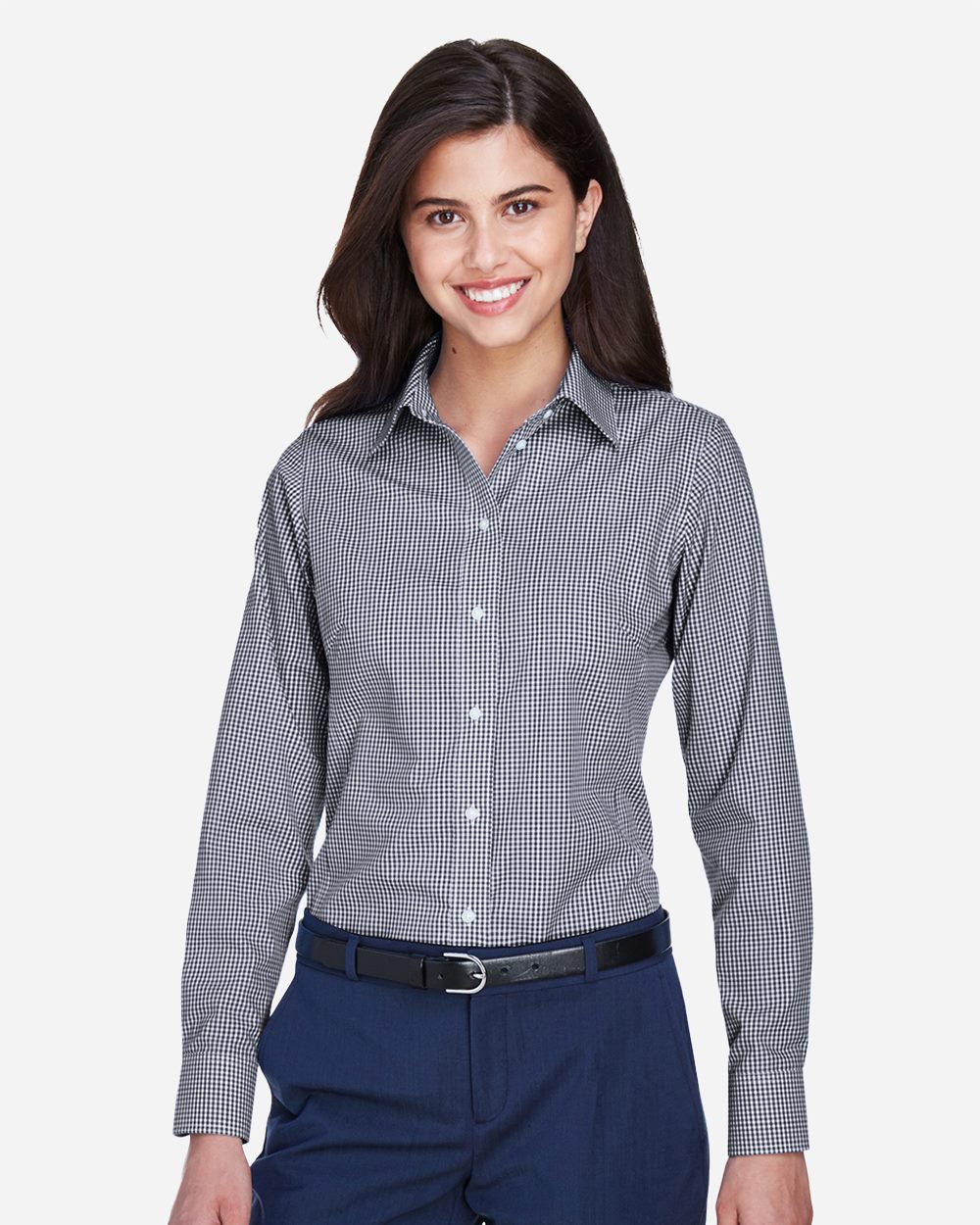 Stormtech Women's Crown Collection® Gingham Check Woven Dress Shirt - D640W