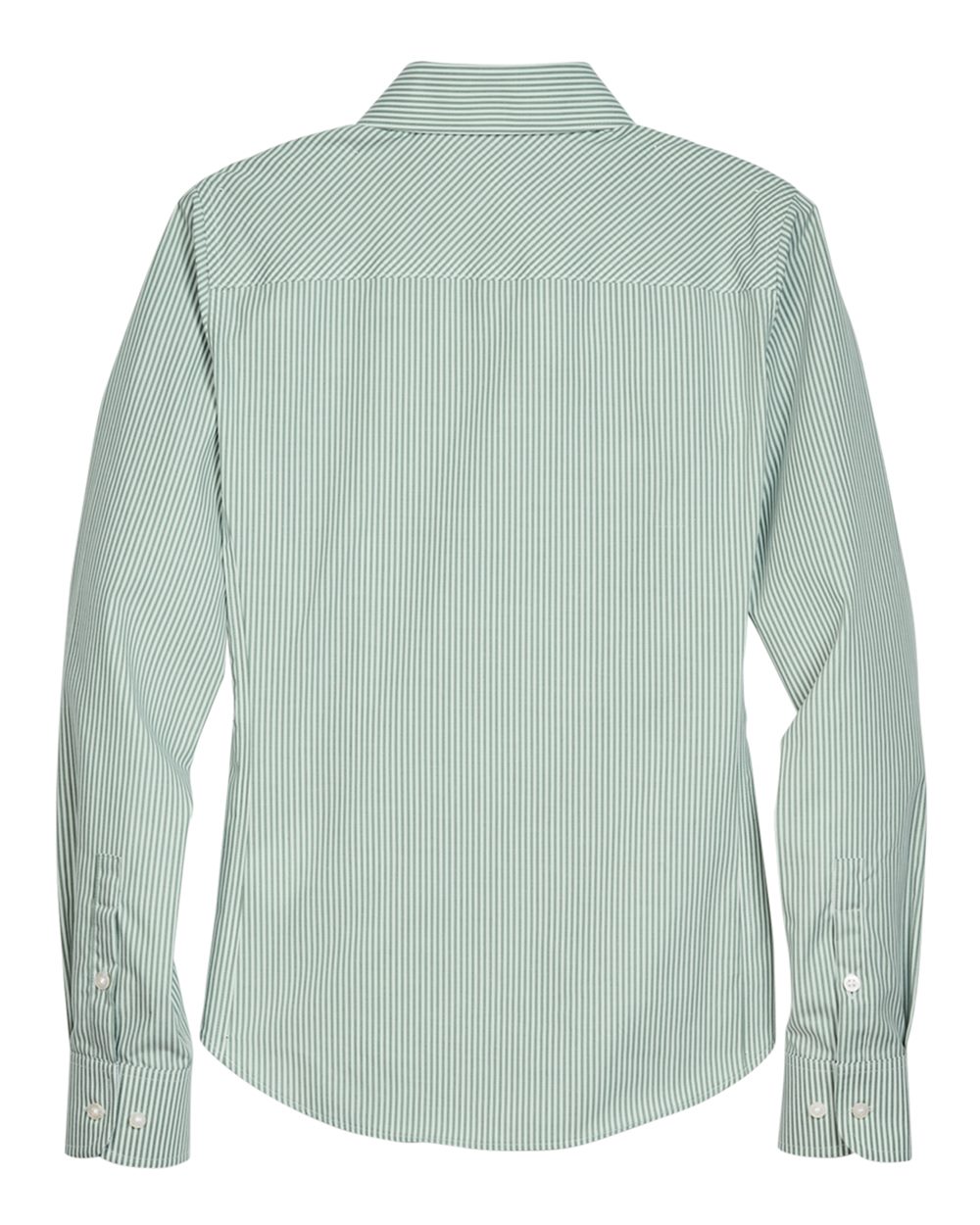 Devon & Jones Women's Crown Collection® Banker Stripe Woven Dress Shirt - D645W Dill