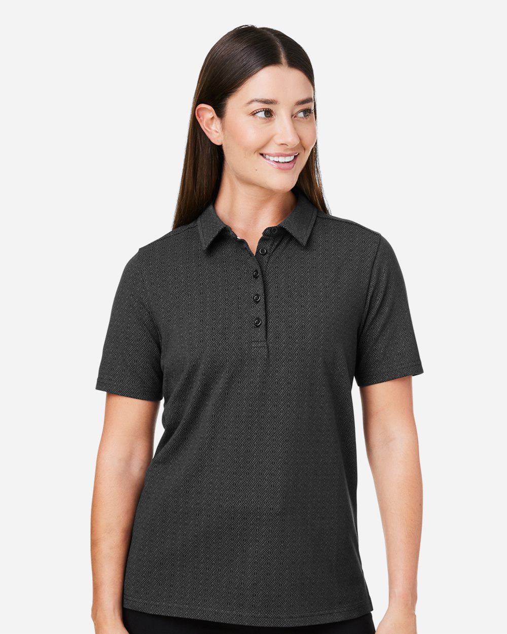 Devon & Jones Women's Crownlux Performance® Geo Polo - DG101W