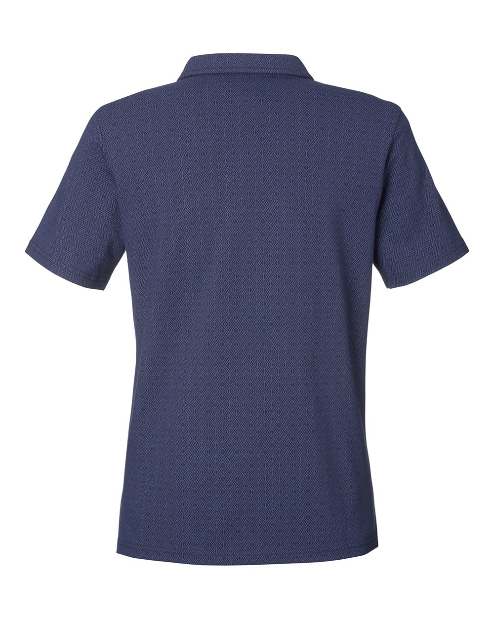 Devon & Jones Women's Crownlux Performance® Geo Polo - DG101W Navy- French Blue