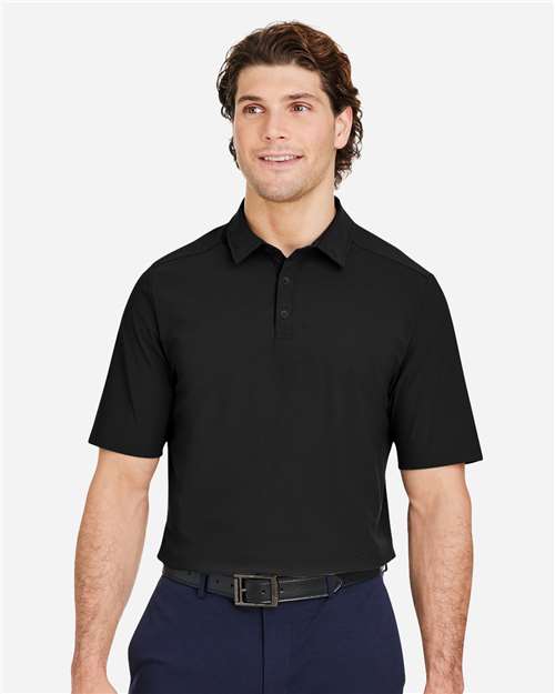 Devon & Jones Men's CrownLux Performance® Windsor Welded Polo - DG110 Black