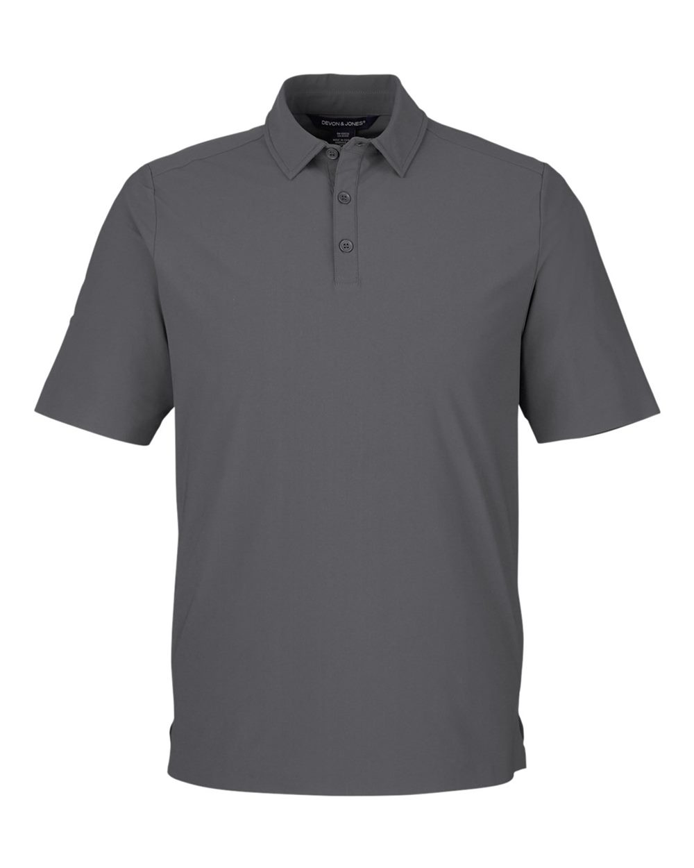 Devon & Jones Men's CrownLux Performance® Windsor Welded Polo - DG110 Graphite