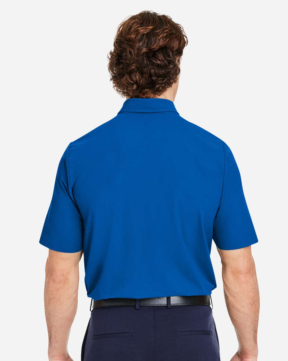 Devon & Jones Men's CrownLux Performance® Windsor Welded Polo - DG110 French Blue