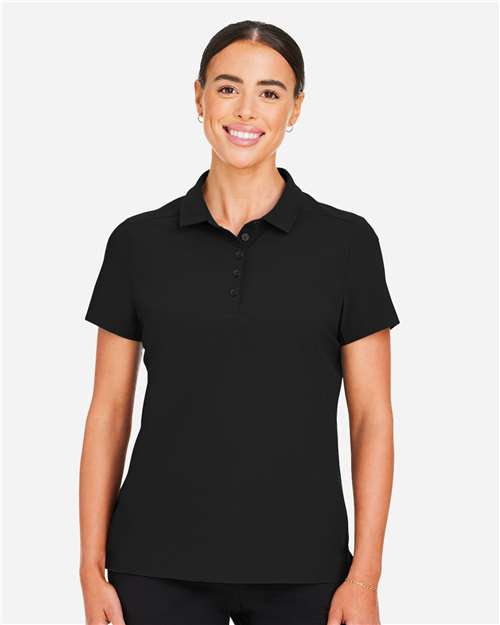 Devon & Jones Women's CrownLux Performance® Windsor Welded Polo - DG110W Black