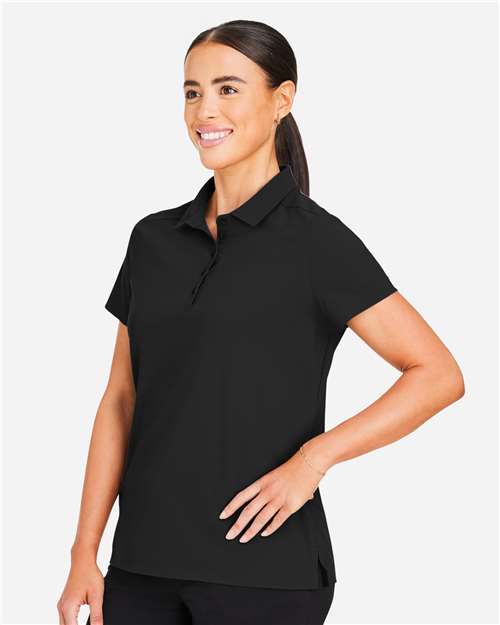 Devon & Jones Women's CrownLux Performance® Windsor Welded Polo - DG110W Black