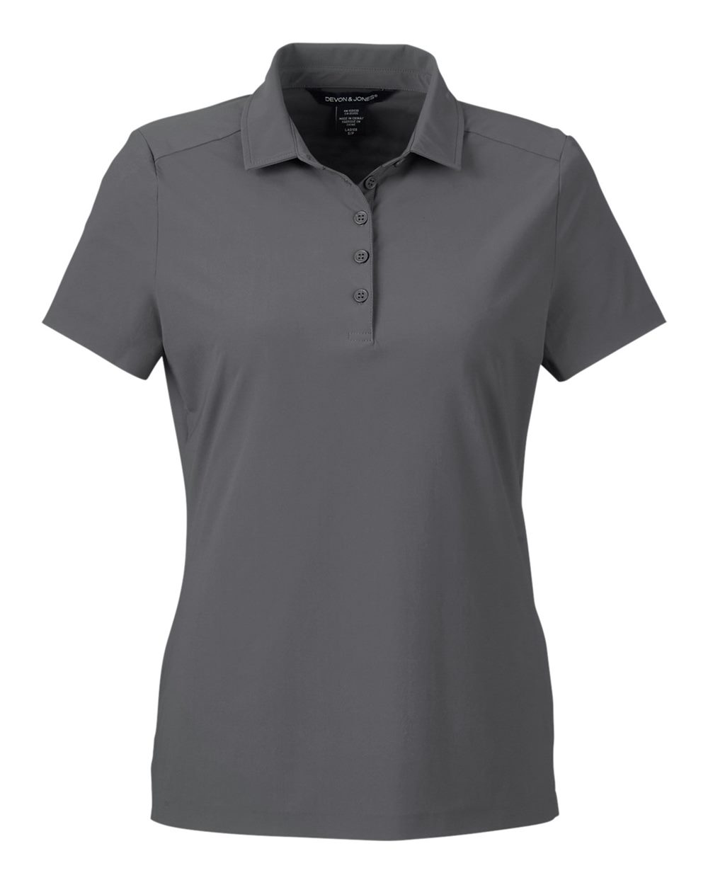 Devon & Jones Women's CrownLux Performance® Windsor Welded Polo - DG110W Graphite