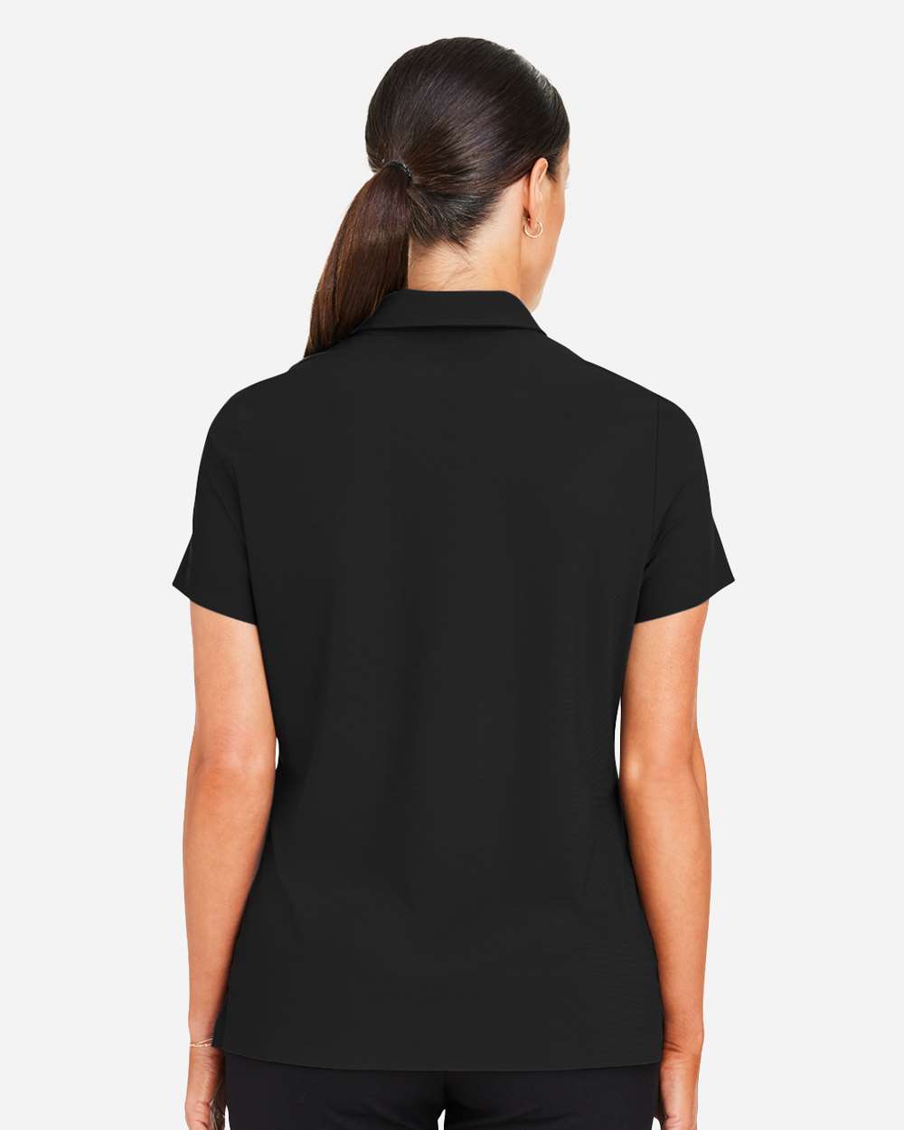 Devon & Jones Women's CrownLux Performance® Windsor Welded Polo - DG110W Black