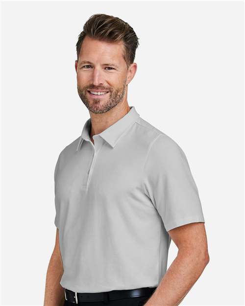 Devon & Jones Men's Raleigh Stretch Polo - DG120 Grey